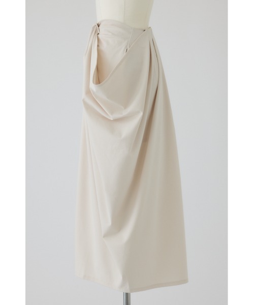 Cut drape SK カットドレープスカート ブラック 36 Cut drape SK カットドレープスカート（スカート）｜RIM.ARK