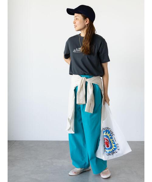 Lugnoncure(ルノンキュール)の「無地/柄アソート綿麻パンツ(その他パンツ・レディース・ブラック/グリーン/ベージュ/ネイビー・F)」の15枚目の写真