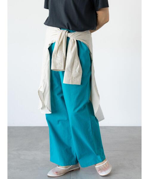 Lugnoncure(ルノンキュール)の「無地/柄アソート綿麻パンツ(その他パンツ・レディース・ブラック/グリーン/ベージュ/ネイビー・F)」の16枚目の写真