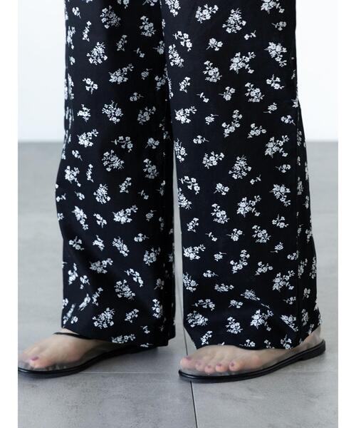 Lugnoncure(ルノンキュール)の「無地/柄アソート綿麻パンツ(その他パンツ・レディース・ブラック/グリーン/ベージュ/ネイビー・F)」の20枚目の写真