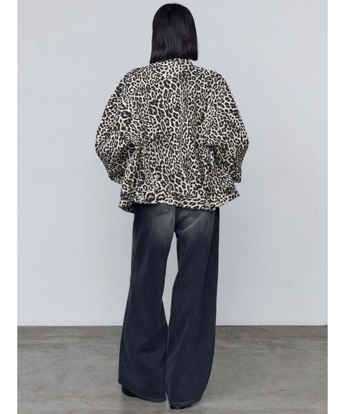 EMODA（エモダ）の「アートステッチワイドルーズジーンズ（デニムパンツ・レディース・インディゴブルー/ライトブルー・MEDIUM/SMALL）」の18枚目の写真