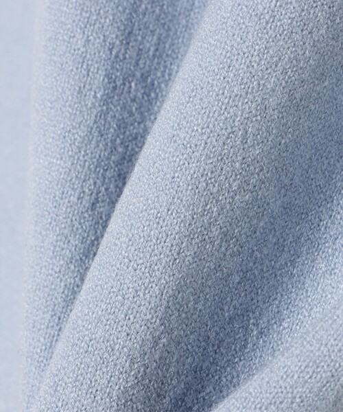 BEAMS HEART（ビームスハート）の「【2色展開】ふっくら袖 ハイネック ニット（ニット/セーター・レディース・サックスブルー/ブラック/グレー/オフホワイト・FREE）」の15枚目の写真