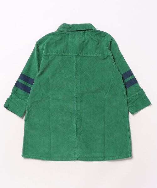 BOBO CHOSES（ボボショーズ）の「Tic Tac Toe corduroy shirt dress（ワンピース・キッズ・グリーン・2-3YEAR/4-5YEAR/6-7YEAR/8-9y）」の11枚目の写真