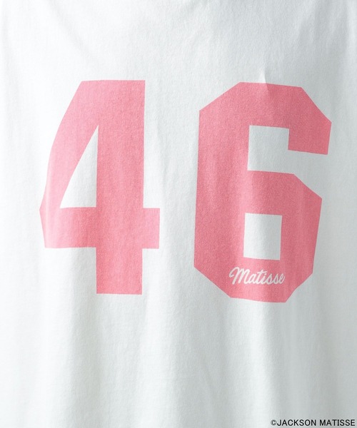 JACKSON MATISSE（ジャクソンマティス）の「【JACKSON MATISSE/BAYFLOW】FORTYSIXTシャツ[WEB限定]（Tシャツ/カットソー・メンズ・オフホワイト/チャコール・MEDIUM/LARGE）」の5枚目の写真