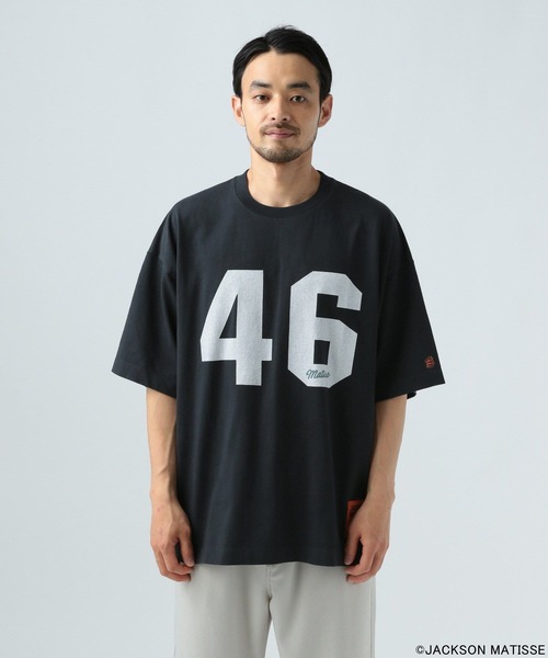 JACKSON MATISSE（ジャクソンマティス）の「【JACKSON MATISSE/BAYFLOW】FORTYSIXTシャツ[WEB限定]（Tシャツ/カットソー・メンズ・オフホワイト/チャコール・MEDIUM/LARGE）」の12枚目の写真