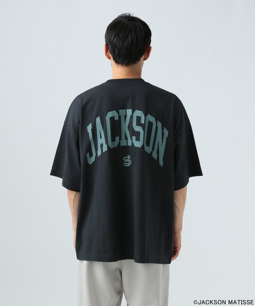 JACKSON MATISSE（ジャクソンマティス）の「【JACKSON MATISSE/BAYFLOW】FORTYSIXTシャツ[WEB限定]（Tシャツ/カットソー・メンズ・オフホワイト/チャコール・MEDIUM/LARGE）」の14枚目の写真