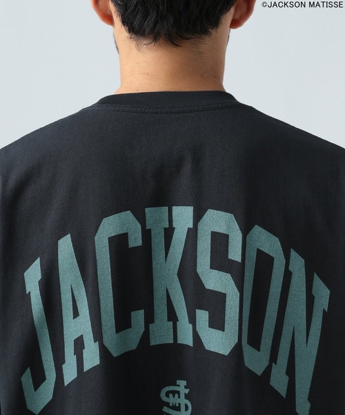 JACKSON MATISSE（ジャクソンマティス）の「【JACKSON MATISSE/BAYFLOW】FORTYSIXTシャツ[WEB限定]（Tシャツ/カットソー・メンズ・オフホワイト/チャコール・MEDIUM/LARGE）」の16枚目の写真