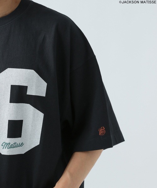 JACKSON MATISSE（ジャクソンマティス）の「【JACKSON MATISSE/BAYFLOW】FORTYSIXTシャツ[WEB限定]（Tシャツ/カットソー・メンズ・オフホワイト/チャコール・MEDIUM/LARGE）」の17枚目の写真
