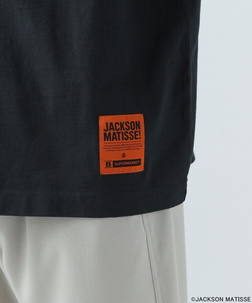 JACKSON MATISSE（ジャクソンマティス）の「【JACKSON MATISSE/BAYFLOW】FORTYSIXTシャツ[WEB限定]（Tシャツ/カットソー・メンズ・オフホワイト/チャコール・MEDIUM/LARGE）」の18枚目の写真