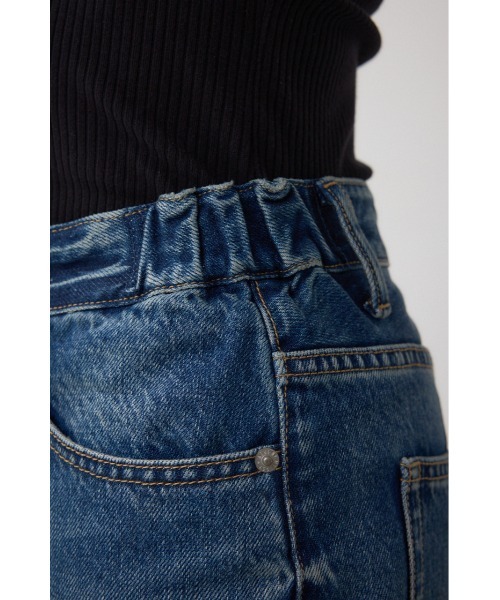AZUL by moussy（アズールバイマウジー）の「C/T冷感サイドゴムデニムスカート（デニムスカート・レディース・ブルー/ダークブルー・SMALL/MEDIUM/LARGE）」の17枚目の写真