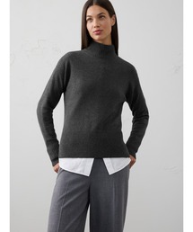 DWD グレー タートルネック セーター Dマーク タートルネック」に該当するグレー/灰色系のファッション通販