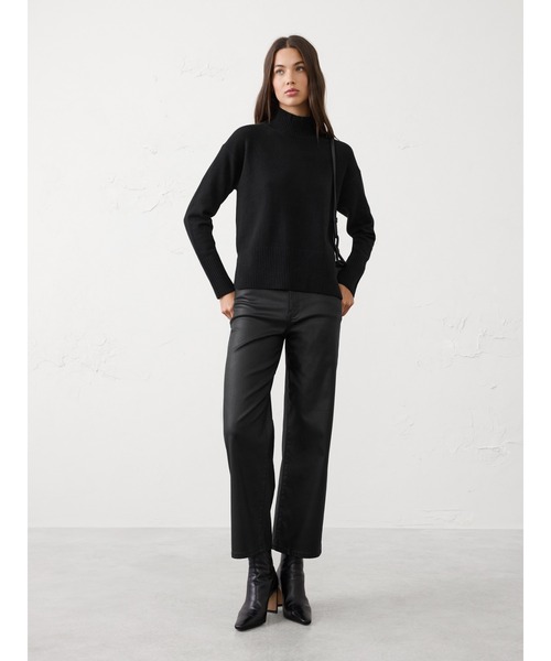 BANANA REPUBLIC FACTORY STORE（バナナリパブリック ファクトリーストア）の「BANANA REPUBLIC FACTORY STORE　　パーフェクトリーソフト タートルネックセーター（ニット/セーター・レディース・チャコールグレー/ブラック/レッド系その他/ホワイト/キャメル/ライトグレー・XS/S/M/L）」の10枚目の写真