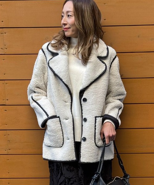 BANANA REPUBLIC FACTORY STORE（バナナリパブリック ファクトリーストア）の「BANANA REPUBLIC FACTORY STORE　　パーフェクトリーソフト タートルネックセーター（ニット/セーター・レディース・チャコールグレー/ブラック/レッド系その他/ホワイト/キャメル/ライトグレー・XS/S/M/L）」の18枚目の写真