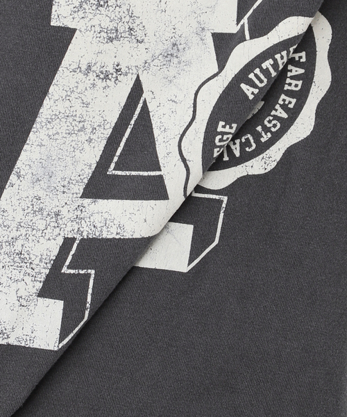 tシャツ AUTHEN / オーセン SS FEC FLOCKY PRINT T-SHIRT レディース AUTHEN / オーセン SS FEC FLOCKY PRINT T-SHIRT（Tシャツ
