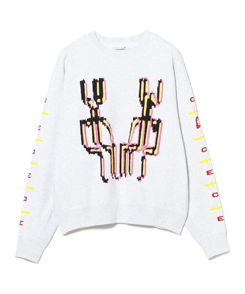 C.E(シーイー)の「C.E / SCAN 8 CREW NECK(スウェット・メンズ・グレー・X-LARGE/MEDIUM/LARGE)」の2枚目の写真