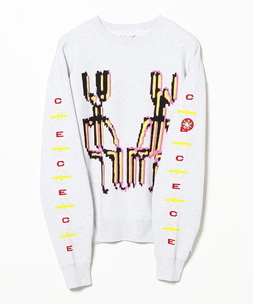 C.E(シーイー)の「C.E / SCAN 8 CREW NECK(スウェット・メンズ・グレー・X-LARGE/MEDIUM/LARGE)」の5枚目の写真