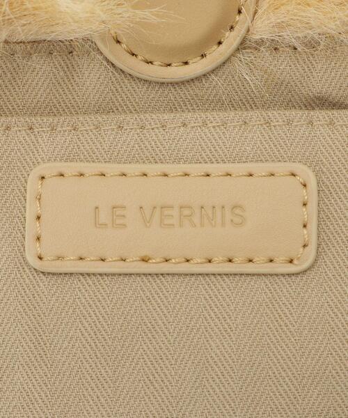 GALLEST(ギャレスト)の「【LE VERNIS】ポワールフラッフィーファーバッグ(ハンドバッグ・レディース・チャコールグレー/ベージュ・00)」の15枚目の写真