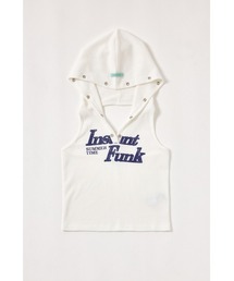 InstantFunk（インスタントファンク）の「【INSTANTFUNK】フーデッド スリーブレストップ（その他トップス）」