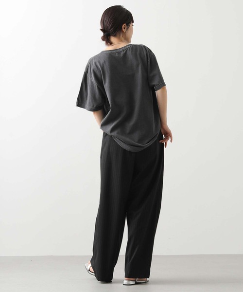 Gready Brilliant(グレディブリリアン)の「ストライプタックワイドパンツ(その他パンツ・レディース・グレー/ブラック・38)」の16枚目の写真