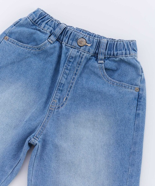 Ocean&Ground(オーシャン&グラウンド)の「リメイクデニムパンツ(デニムパンツ・キッズ・ライトブルー/ブラック/ダークブルー・140/130/120/110/100/90)」の5枚目の写真