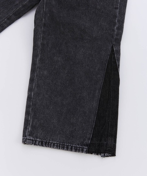 Ocean&Ground(オーシャン&グラウンド)の「リメイクデニムパンツ(デニムパンツ・キッズ・ライトブルー/ブラック/ダークブルー・140/130/120/110/100/90)」の9枚目の写真