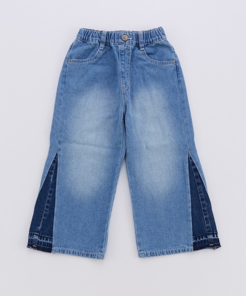 Ocean&Ground(オーシャン&グラウンド)の「リメイクデニムパンツ(デニムパンツ・キッズ・ライトブルー/ブラック/ダークブルー・140/130/120/110/100/90)」の10枚目の写真