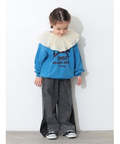 Ocean&Ground(オーシャン&グラウンド)の「リメイクデニムパンツ(デニムパンツ・キッズ・ライトブルー/ブラック/ダークブルー・140/130/120/110/100/90)」の14枚目の写真