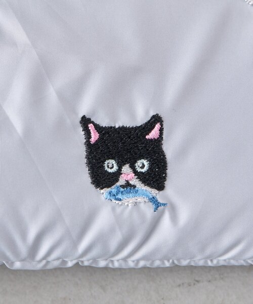 BIRTHDAY BAR（バースデイバー）の「With Animals　ポーチ（ポーチ・レディース・ブラック/グレー/ゴールド・0）」の6枚目の写真