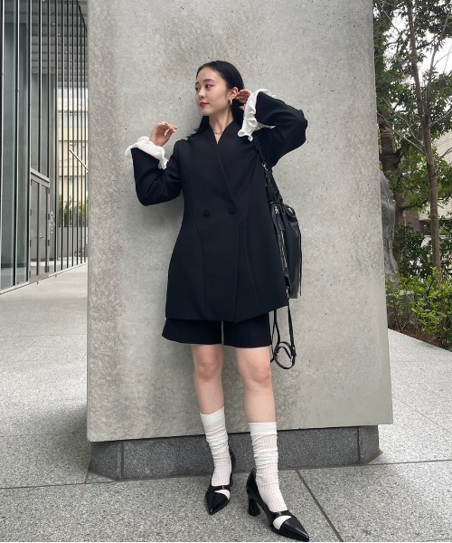 アメリ ハーフパンツ WAVE SWITCHING HALF PANTS（その他パンツ）｜Ameri（アメリ）の