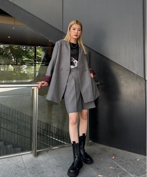 WAVE SWITCHING HALF PANTS（その他パンツ）｜Ameri（アメリ）の