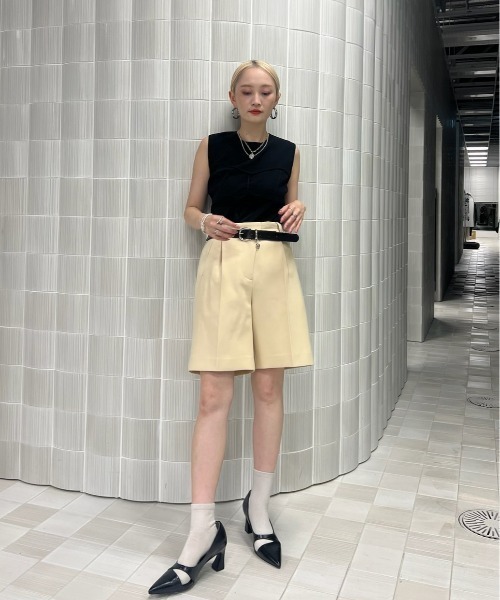 アメリ ハーフパンツ WAVE SWITCHING HALF PANTS（その他パンツ）｜Ameri（アメリ）の