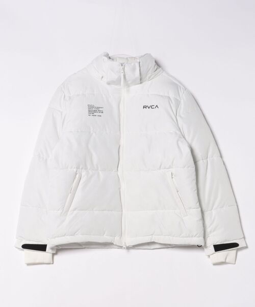 RVCA（ルーカ）の「RVCA/ルーカ パフジャケット ブランドロゴ BF042-760（その他アウター・メンズ・ブラック/ホワイト/ブラウン系カモフラージュ・S/M/L）」の18枚目の写真