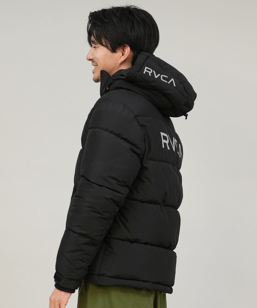 RVCA（ルーカ）の「RVCA/ルーカ パフジャケット ブランドロゴ BF042-760（その他アウター・メンズ・ブラック/ホワイト/ブラウン系カモフラージュ・S/M/L）」の11枚目の写真