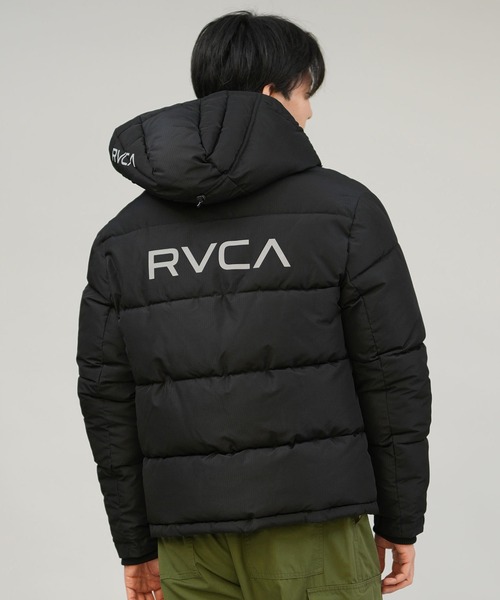 RVCA（ルーカ）の「RVCA/ルーカ パフジャケット ブランドロゴ BF042-760（その他アウター・メンズ・ブラック/ホワイト/ブラウン系カモフラージュ・S/M/L）」の12枚目の写真