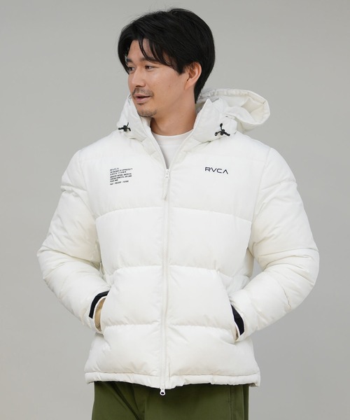 セール】RVCA/ルーカ パフジャケット ブランドロゴ BF042-760（その他