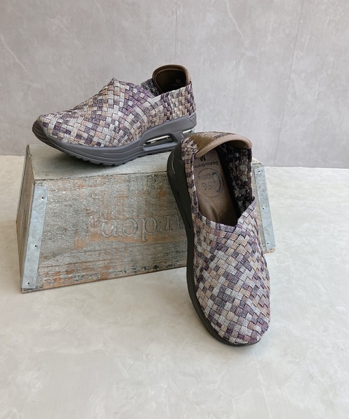 Gomu 56（ゴムゴム）の「エア入りソール　ゴムゴムスニーカー（スニーカー・レディース・カーキ/ブラウン系その他・S/M/L/LL）」の2枚目の写真