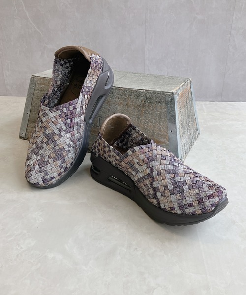 Gomu 56（ゴムゴム）の「エア入りソール　ゴムゴムスニーカー（スニーカー・レディース・カーキ/ブラウン系その他・S/M/L/LL）」の7枚目の写真