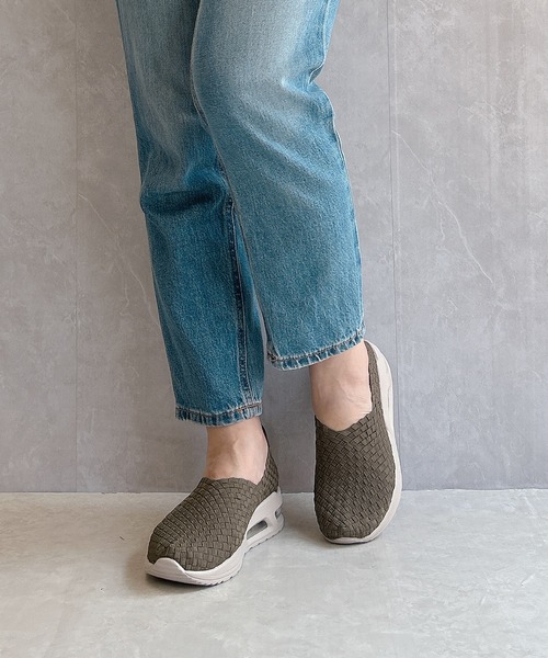 Gomu 56（ゴムゴム）の「エア入りソール　ゴムゴムスニーカー（スニーカー・レディース・カーキ/ブラウン系その他・S/M/L/LL）」の10枚目の写真