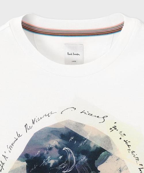 Paul Smith(ポールスミス)の「"Photo Story" 半袖Tシャツ【253500 919T】(Tシャツ/カットソー・メンズ・ホワイト・MEDIUM/LARGE/X-LARGE)」の2枚目の写真
