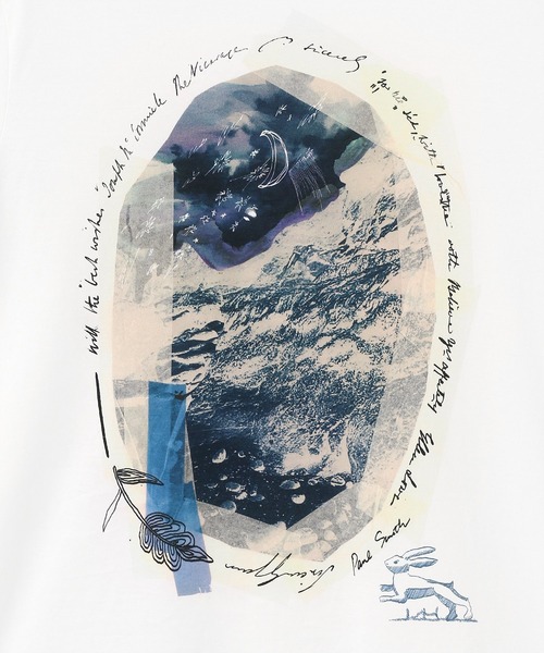 Paul Smith(ポールスミス)の「"Photo Story" 半袖Tシャツ【253500 919T】(Tシャツ/カットソー・メンズ・ホワイト・MEDIUM/LARGE/X-LARGE)」の3枚目の写真
