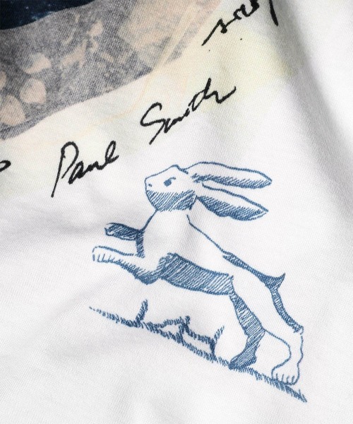 Paul Smith(ポールスミス)の「"Photo Story" 半袖Tシャツ【253500 919T】(Tシャツ/カットソー・メンズ・ホワイト・MEDIUM/LARGE/X-LARGE)」の5枚目の写真