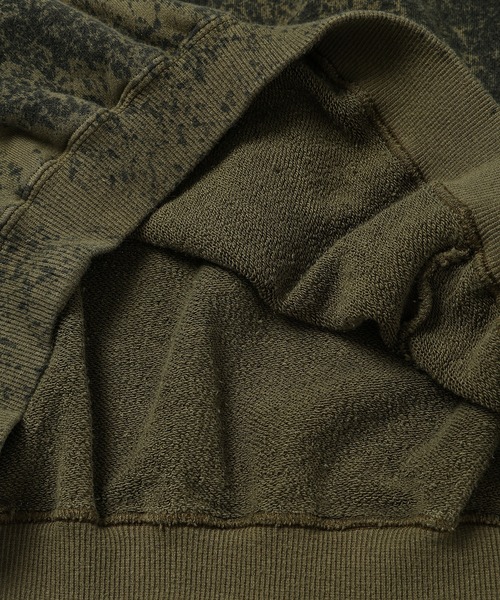 NOMA t.d.（ノーマティーディー）の「Hand Dye Twist Sweat（スウェット・メンズ・オリーブ×ブラック/ネイビー/その他1/その他2・2/3/4）」の9枚目の写真