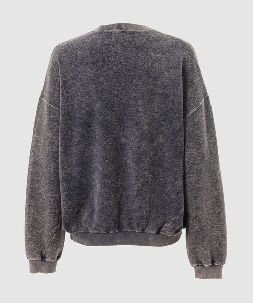 NOMA t.d.（ノーマティーディー）の「Hand Dye Twist Sweat（スウェット・メンズ・オリーブ×ブラック/ネイビー/その他1/その他2・2/3/4）」の11枚目の写真