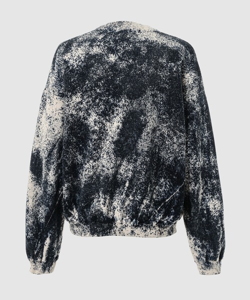 NOMA t.d.（ノーマティーディー）の「Hand Dye Twist Sweat（スウェット・メンズ・オリーブ×ブラック/ネイビー/その他1/その他2・2/3/4）」の12枚目の写真