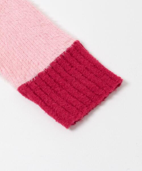 KBF(ケイビーエフ)の「パッチワークニットカーディガン(カーディガン/ボレロ・レディース・レッド系その他/ブルー系その他/ホワイト系その他・ONE)」の15枚目の写真