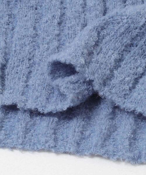 KBF(ケイビーエフ)の「パッチワークニットカーディガン(カーディガン/ボレロ・レディース・レッド系その他/ブルー系その他/ホワイト系その他・ONE)」の5枚目の写真