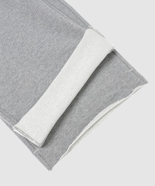 DIGAWEL(ディガウェル)の「Wide sweatpants(スウェットパンツ・メンズ・ヘザーグレー/グレー/ブラック・2)」の9枚目の写真