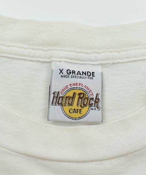 LABORATORY R(ラボラトリーアール)の「【USED】90’s HARD ROCK CAFE 企業ロゴ Tシャツ(Tシャツ/カットソー・メンズ・ホワイト・X-LARGE)」の4枚目の写真