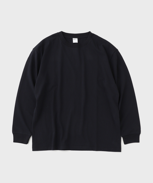 WISM(ウィズム)の「BASEMENT GEAR / ベースメントギア 7oz Garment Wash L/S(Tシャツ/カットソー・メンズ・ブラック/ホワイト/ライトグレー・MEDIUM/LARGE/X-LARGE)」の2枚目の写真