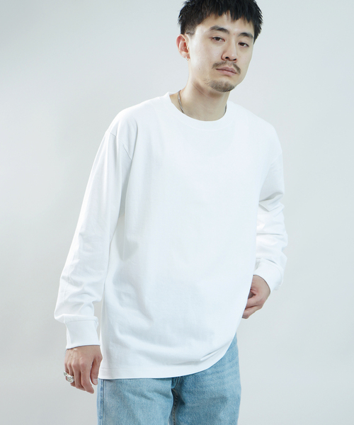 WISM(ウィズム)の「BASEMENT GEAR / ベースメントギア 7oz Garment Wash L/S(Tシャツ/カットソー・メンズ・ブラック/ホワイト/ライトグレー・MEDIUM/LARGE/X-LARGE)」の18枚目の写真